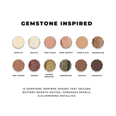 shimmer palette shades - Blinc Eyeshadow Palette